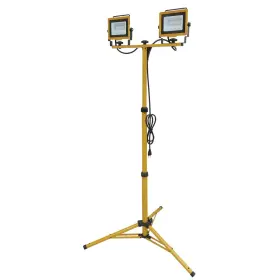 Voltec 08-00742 Dual 30w Led Work Light Tripod 6000 Lumens 6ft Cord