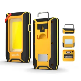 Warsun 793169390050 Led Work Light Rechargeable Magnetic Cob Portable Worklights 40w 1500 Lumens M