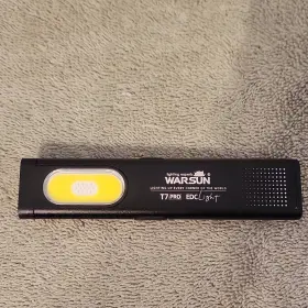 Cn202430251124-1 Warsun T7 Pro Worklight Black Yellow Rechargeable Led Usb Handheld Portable