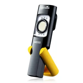 W05s Warsun Rechargeable Flashlight Magnetic 500 Lumens Laser Red Light Compact And Lig