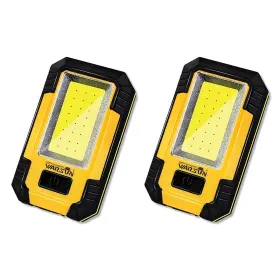Y36yy Warsun 2pc Led Work Light Rechargeable Portable Magnetic 30w 1200 Lumens