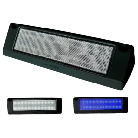 2400 Wave One Marine 065015032182 Dual Color 9 Inch Led Exterior Porch Patio Angle Light 12v Volt Lumen Fixt