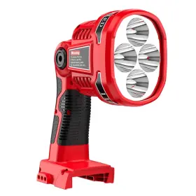 Waxpar 789219310277 12w 1120lm Flashlight Compatible With Milwkee 18v Battery Cordless Led Work