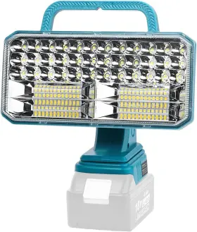 Weixblixian 313027681610 4200lm Light Compatible With Makita 18v Lxt Lithium Battery 40w Work