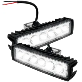 Ip67 Wekvgz 439228818770 6 Inch Car Led Light Bar 2pc 18w Super Bright Work Waterp