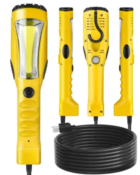 Y04wl06 Wilawels 18w Led Work Light 25ft 2000lm Cob Handheld Underhood Trou