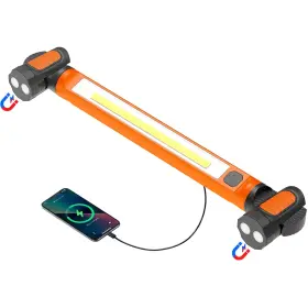 Wl-wl02-or Wokelux Work Light 3000lm Led 5200mah Rechargeable Magnetic