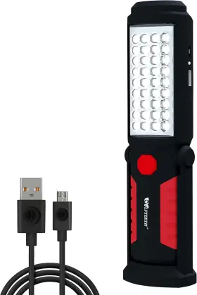 Wolfteeth 313047931948 Rechargeable Magnetic Led Work Light For Mechanics - 360 Rotating Und