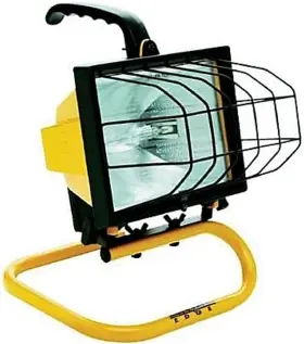 Woods 445054999949 500 Watt Portable Work Light Yellow