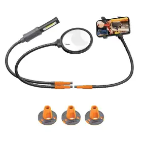 Work Iq Tools 810151990064 Connect Hands-free Accessory System With 3 Bench Mounts