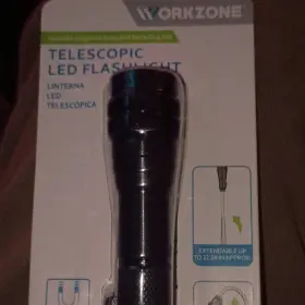 Workzone Fs-854030-1b Telescopic Led Flashlight Magnetic Base 360 Head 10 Lm