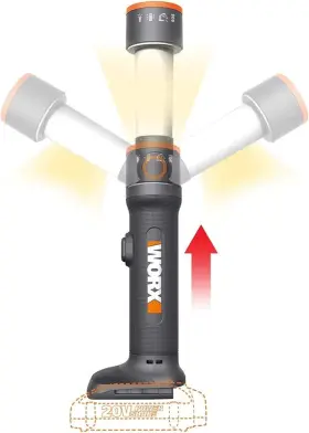 Wx027l.9 Worx 20v Power Share Multi-function Led Flashlight Tool Only