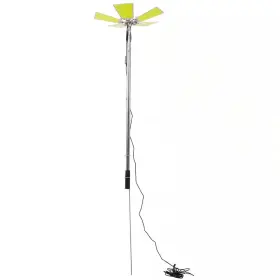 Wrightmaster 744110908589 12v 15000 Lumens Led Telescopic Camping Portable Work Light