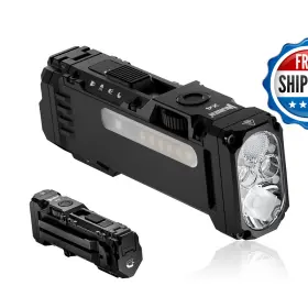 B0fk3f3rkm Wuben X4 Edc Rechargeable Flashlight Rgb Light 1500 Lumens Mini