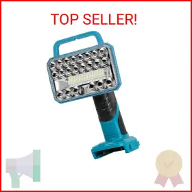 Xidenauqsh Wxd-18w-dj003-mak 18w Light For Makita 18v Battery Cordless Led Work With 3 Brigntness Mode