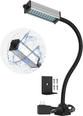 Xinyiqi 445046454463 Flexible Work Light Machine Gooseneck Led Ip66 Waterproof 800 Lume