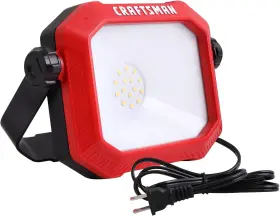 Mpl1067 Yankon Craftsman 1100 Lumens 4000k Led Tiltable Portable Work Light In Red With 2-in-1