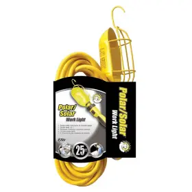 Yellow Jacket 744110669183 100-watt 25 Ft. 14/3 Sjeow Incandescent Guarded Portable Trouble Work Light Wi