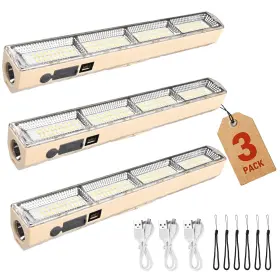 11mlt001-l320-20x3 Yescom Instahibit 3 Pcs Rechargeable Magnetic Work Light Led 4800mah 5 Modes