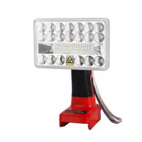 Yex-bur 789219305112 18w 2000lm Led Work Light For Craftsman V20 Battery Portable