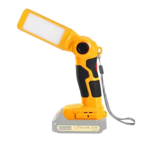 Dw-12wxzd-ye Yex-bur Led Work Light For Dewalt 20v Battery 12w 1000lm Cordless Handheld Spotlight