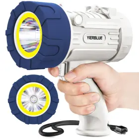 B0cx1nx51v Yierblue Rechargeable Led Spotlight Floodlight Combo - Ip67 Waterproof High Lum