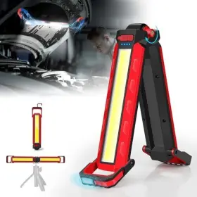1532 Yifeng Baking Led Work Light 2500lm - 180 Foldable And Magnetic Underhood Mechanic