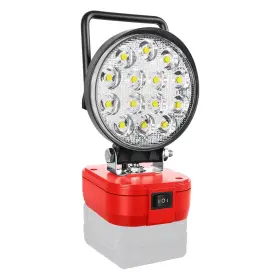 Yh-mwk-dckk-04-48-pmb-f-us Yojzma Cordless Led Work Light For Milwaukee 18v Battery 42w 4200lm Flashlight Wit