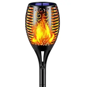 Yy-9605-1e Yuyotrre Upgraded Larger Solar Torch Lights 43 Inch Flickering Flame Waterp