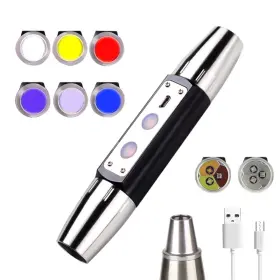 B0bqcfkqtc Yzyoe Usb Rechargeable Six Leds Expert Jade Appraisal Flashlight Jewelry