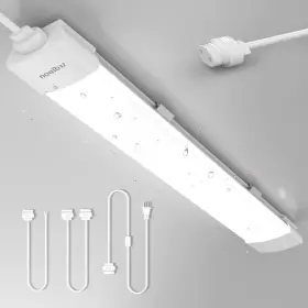 Sl-ca120036-x-n-e Zeqidou Plug-in Led Shop Light 2ft 18w 5000k Bright Fixture Waterproof Li