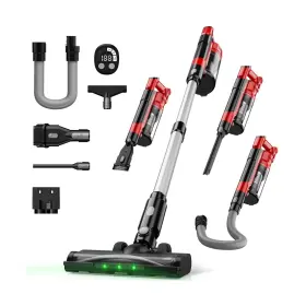 Zexape 711663802176 Cordless Vacuum Cleaner For Milwaukee M18 Battery 7-in-1 Lightweight Stick V