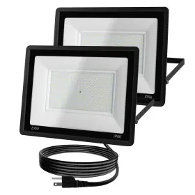 Tgd50w Zhpingmx 200w Flood Light Outdoor 23500lm Super Bright Floodlight Outside Work Lightwi
