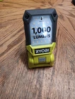 Ryobi RY40WL01B 40V Cordless Led Battery Topper Work Light Open. Price: $39.00.
