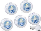 Luxpro Waterproof Micro Led Puck Lights - Adhesive Under Cabinet 5 Pack New. Price: $11.69.