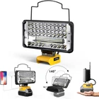 Led Work Compatible With Dewalt, 148W 14800LM 7" Flood Battery Light, Cord New. Price: $40.73.