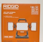 Ridgid 18V Hybrid Led Panel Light Cordless R8698B (tool Only) New. Price: $126.99.