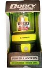 Dorcy Adventure Series 1800 Lumen Power Lantern + Usb Bank Rechargeable New. Price: $26.90.