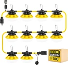 100FT Led Construction String Lights - 11000LM Waterproof Work New. Price: $132.99.