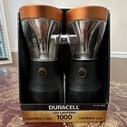 Duracell Led Lantern 1000 Lumens Battery Powered IP44 Black/copper 2 Pack New. Price: $45.99.
