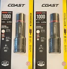 Coast 1000 Lumens Rechargeable Dual Power IP54 G56R Lot Of 2 New. Price: $49.99.
