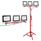 Vevor Led Work Light With Stand Tripod Three-head Portable 15000 Lumens New. Price: $56.99.