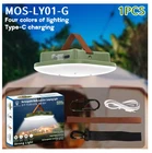 Moslighting 80W Camping Lantern Portable Flashlights Rechargeable IPX65 New. Price: $52.00.