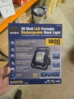Voltec 1800 Lumen (20W) Rechargeable Led Portable Work Light New. Price: $41.67.