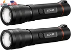 Coast G60R 1000 Lumen Waterproof Rechargeable Led Flashlight, 2-PACK New. Price: $65.84.