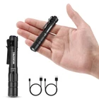 Workpro 2-PACKS Rechargeable Led Pen Flashlight Pocket W/usb Cable New. Price: $26.99.