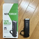 Nextorch TA70 Tactical Led Flashlight 3500 Lumens Rechargeable Black New. Price: $84.00.