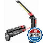 Sylsmart Magnetic Work Red Beam 1300LM Rechargeable Mechanic Flashlight New. Price: $49.48.