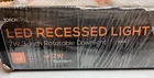 6 Pack Torchstar Recessed 7W 3 In Rotatable Downlight White Read Open. Price: $29.99.