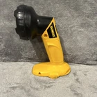 Dewalt 18V Cordless Flashlight DW908 Yellow Black Plastic Work Used. Price: $14.00.